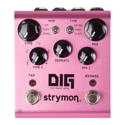 Strymon DIG quick start guide