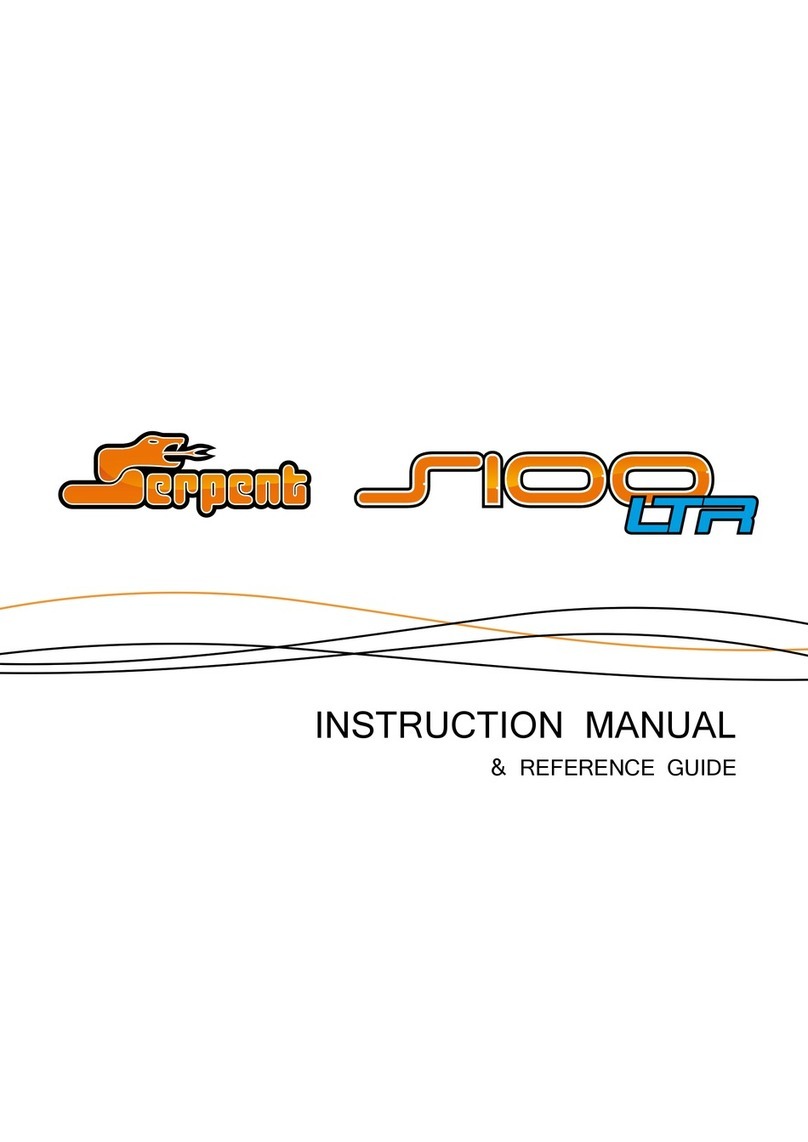 Serpent S100 LTR User manual