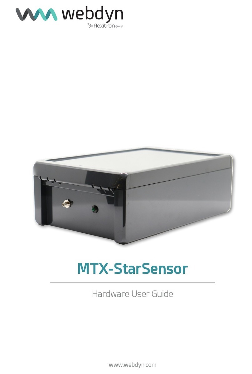 Flexitron webdyn MTX-StarSensor Hardware user's guide
