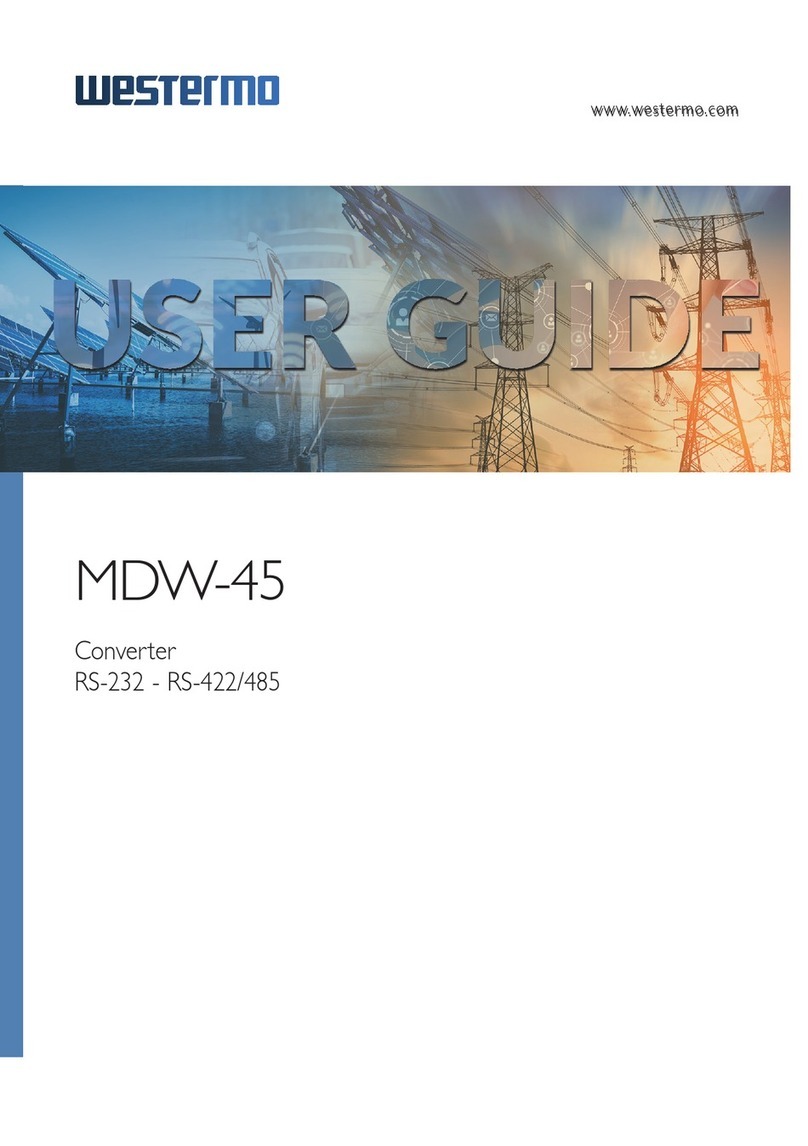 Westermo MDW-45 LV manual