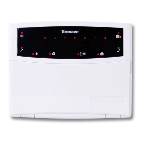 Texecom Premier RKP4 instruction manual
