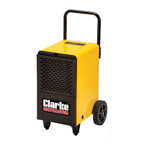 Clarke CONTRACTOR IDH50L Instruction Manual