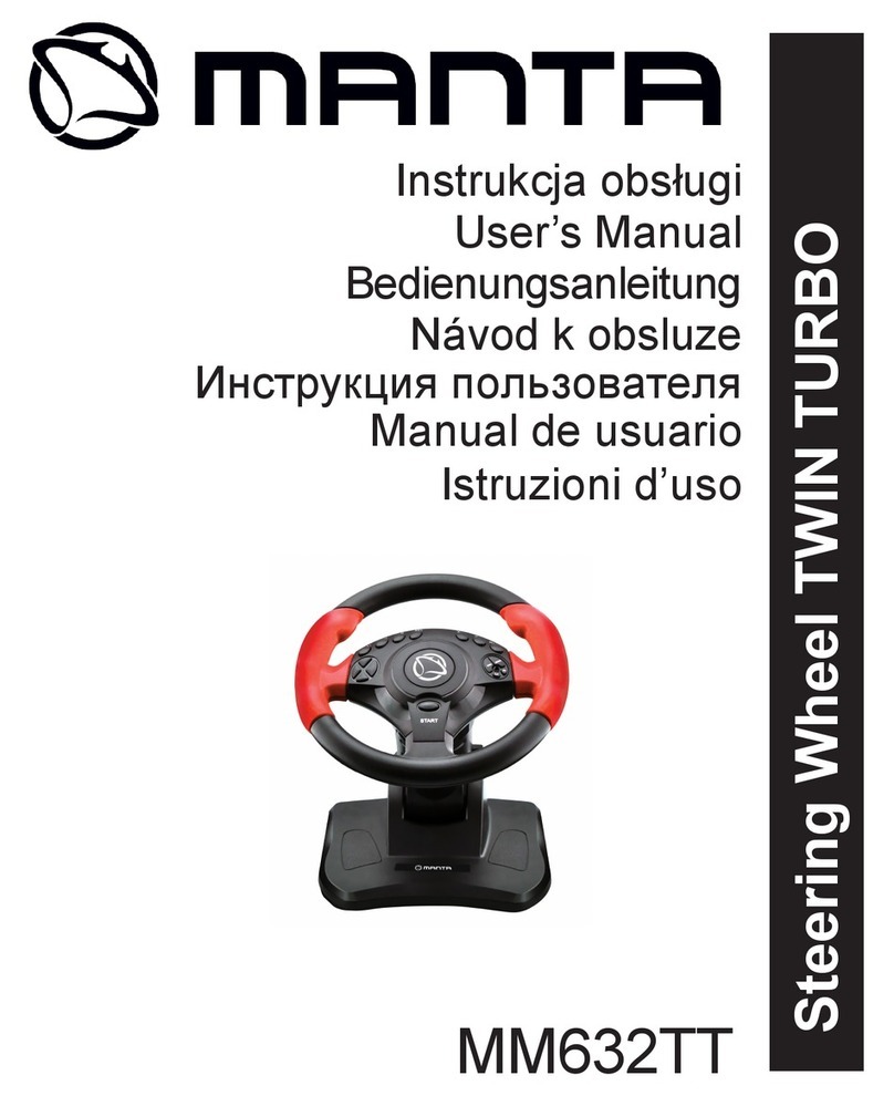 Manta TWIN TURBO User manual