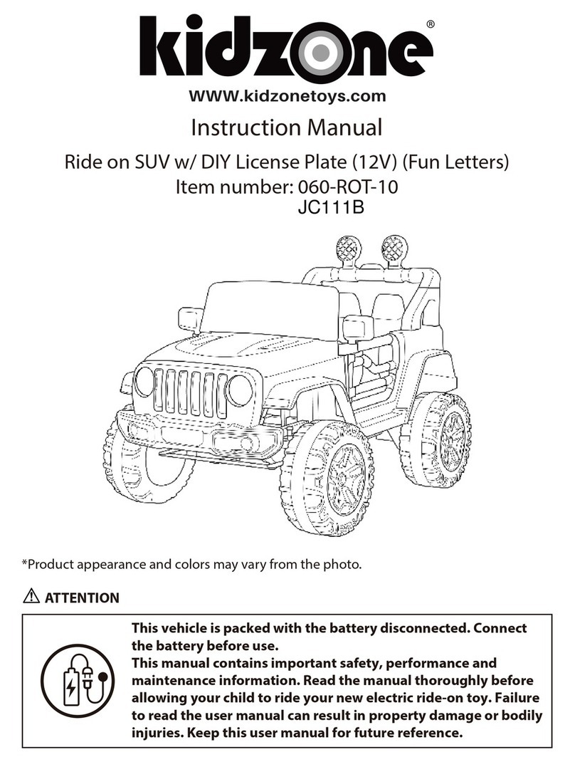 Kidzone JC111B instruction manual