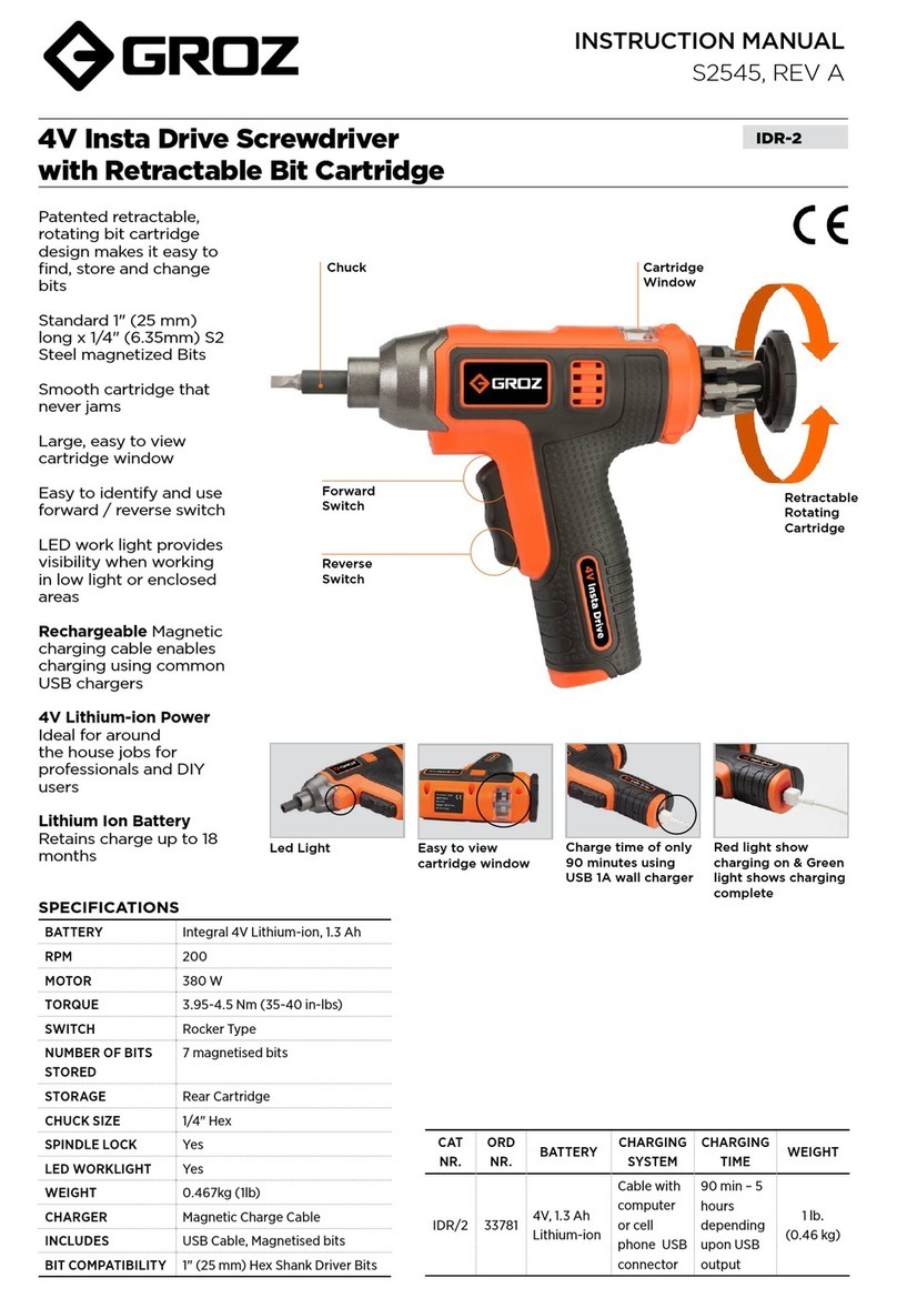 Groz IDR-2 instruction manual