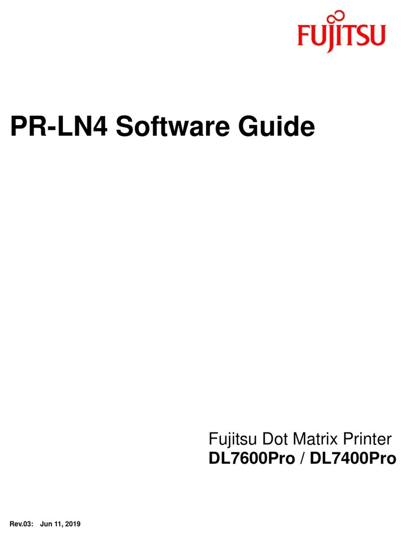 Fujitsu PR-LN4 Quick start guide