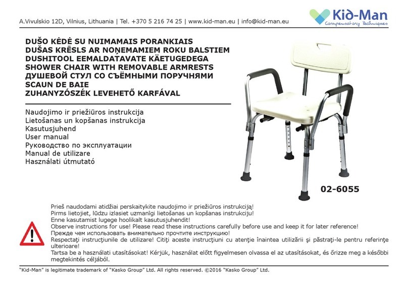 Kid-Man 02-6055 User manual Kid-Man 02-6055 User manual