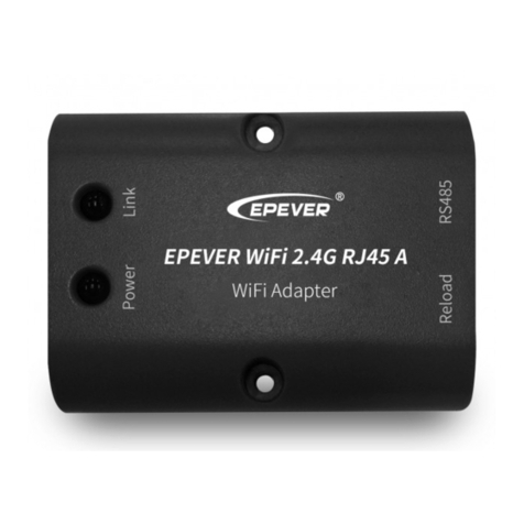 Epever WiFi 2.4G RJ45 A User manual