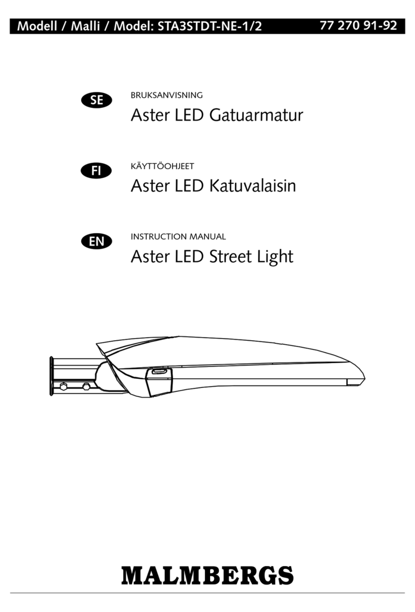 Malmbergs Aster STA3STDT-NE-1 instruction manual