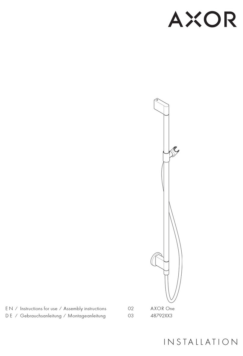 Axor One 48792 3 Series Manual