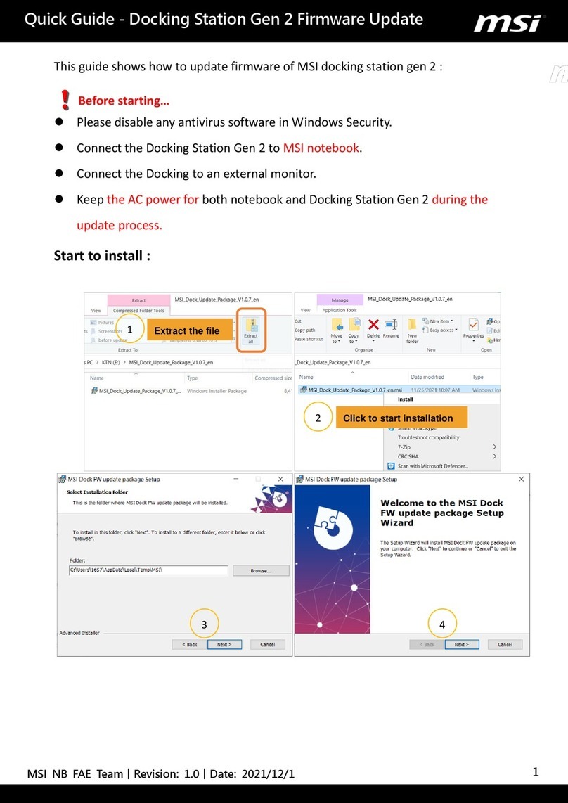 MSI Gen 2 quick guide