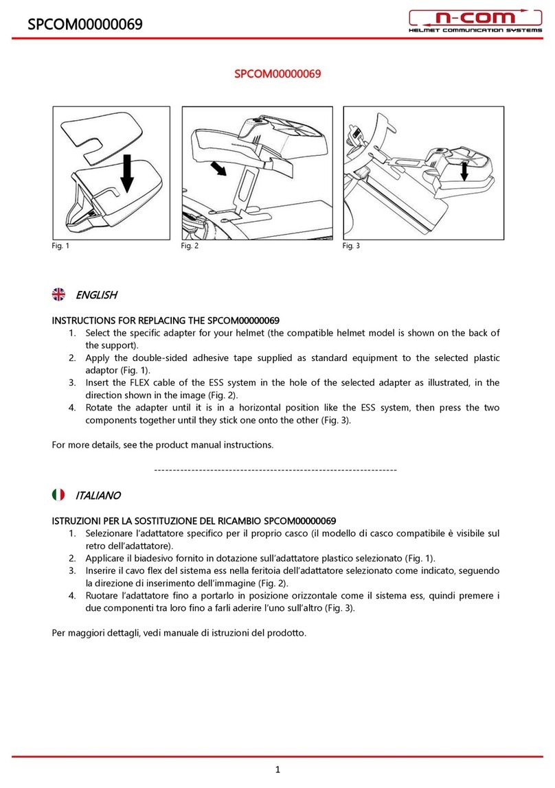 N-Com SPCOM00000069 User manual