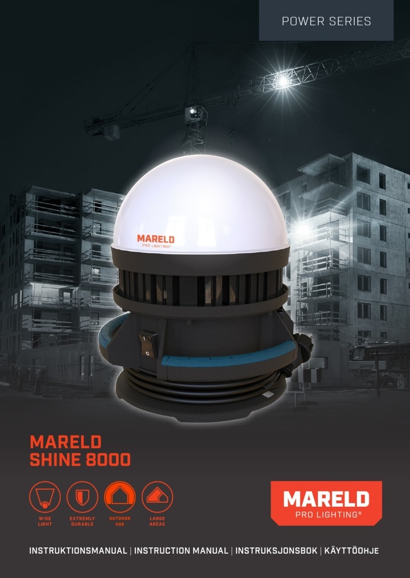 MARELD PERFORMANCE Series User manual