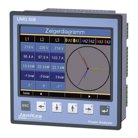 janitza FBM Series User manual