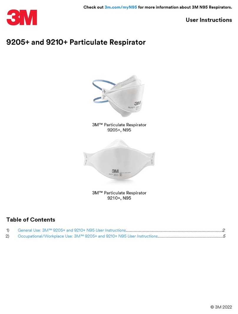 3M 9205 Plus User instructions