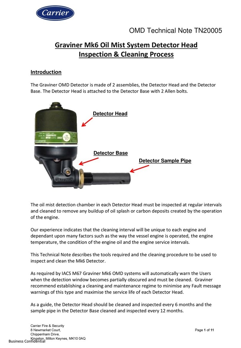 Carrier Graviner Mk6 Configuration guide