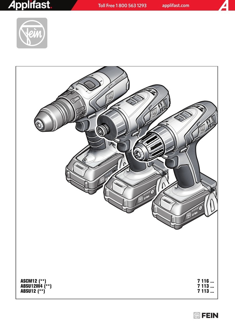 Applifast Fein ASCM12 Series User manual