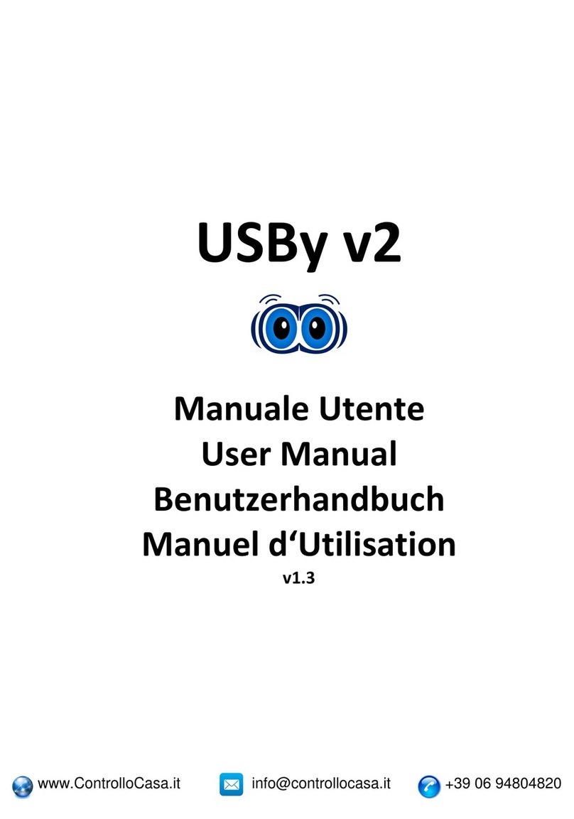 Controllo Casa USBy v2 user manual
