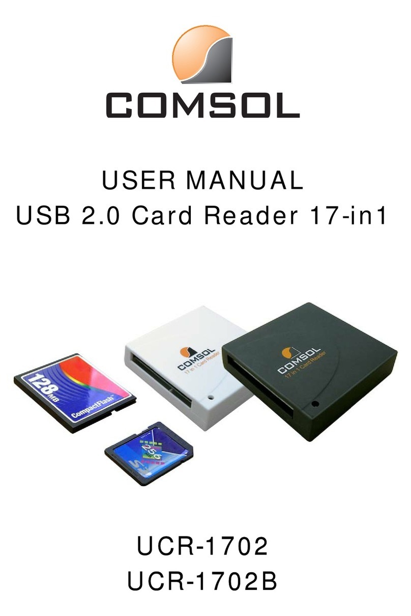 COMSOL UCR-1702 user manual