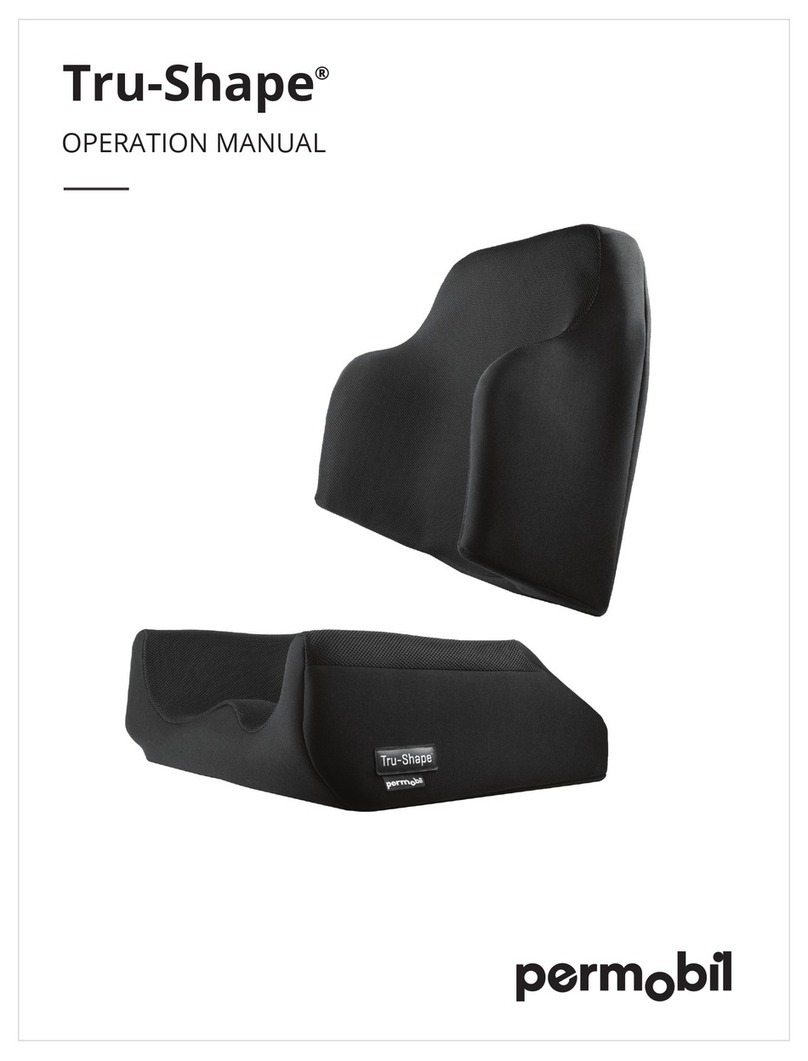 Permobil Tru-Shape Operation manual