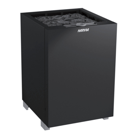 Harvia MD135SA Instructions for installation and use