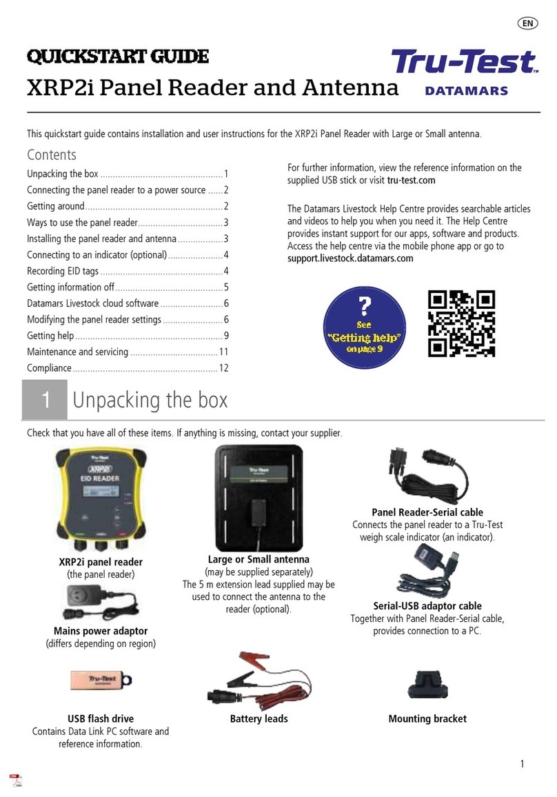 Tru-Test XRP2i quick start guide