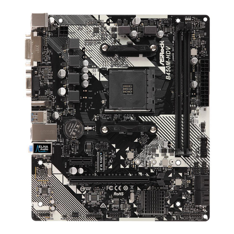 ASROCK B450M-HDV R4.0 User manual
