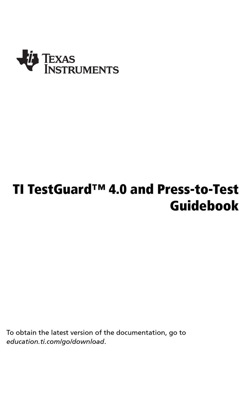 Texas Instruments TI TestGuard 4.0 Manual