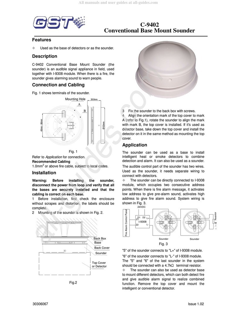 GST C-9402 quick start guide