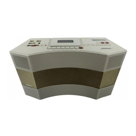 Bose Acoustic Wave AW-1 User manual