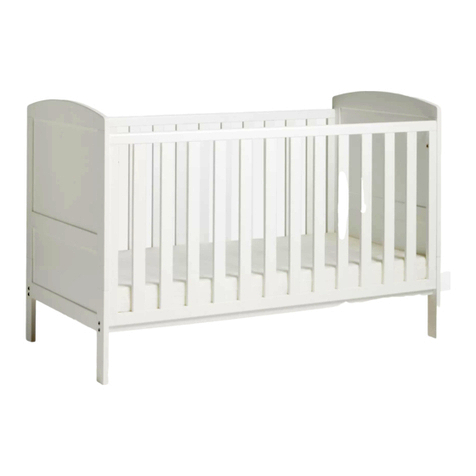 John Lewis WILTON NURSERY COT BED instruction manual John Lewis WILTON NURSERY COT BED instruction manual