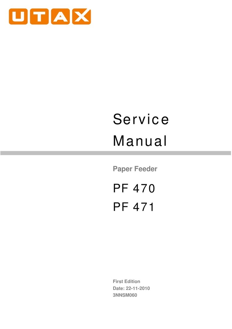 Utax PF 470 Service manual
