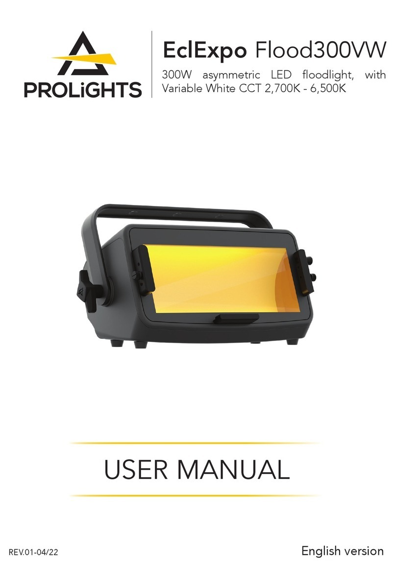 ProLights EclExpo Flood300VW User manual
