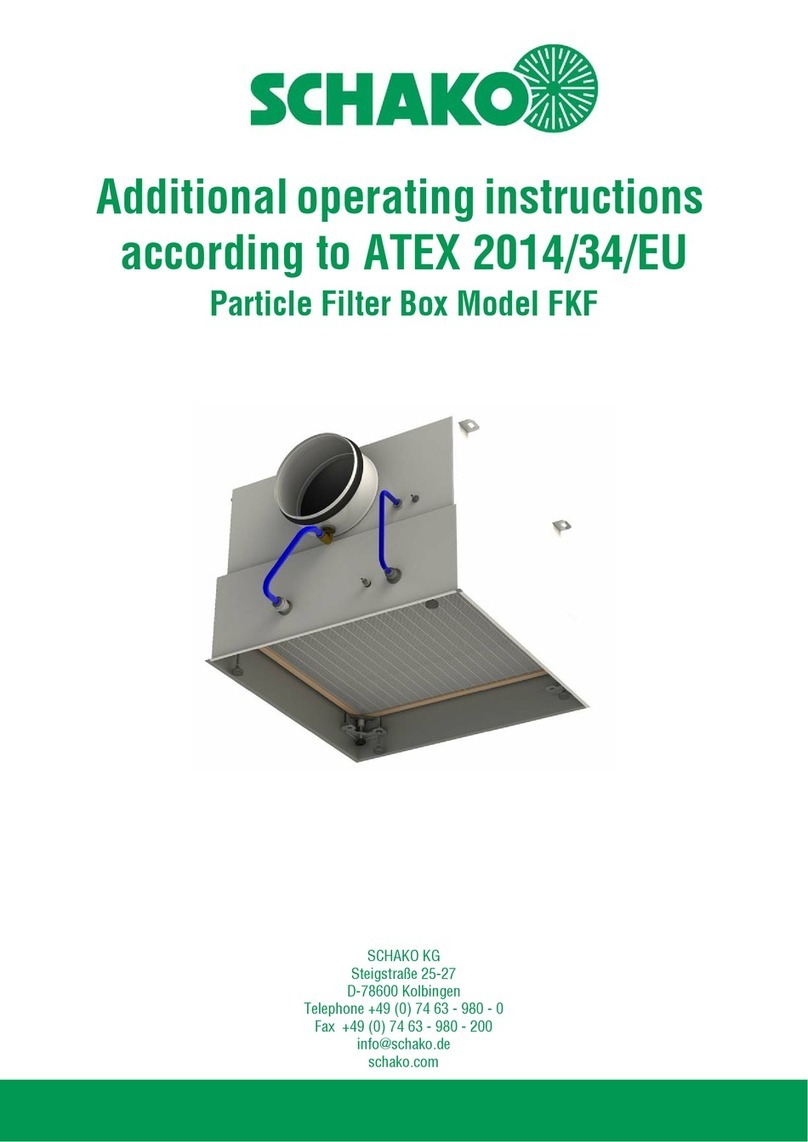 Schako FKF Additional operating instructions