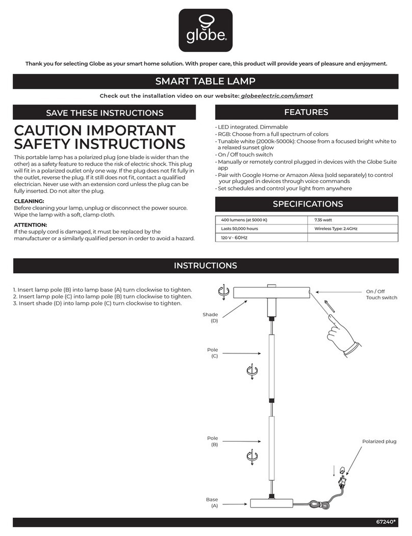 Globe 67240 quick start guide