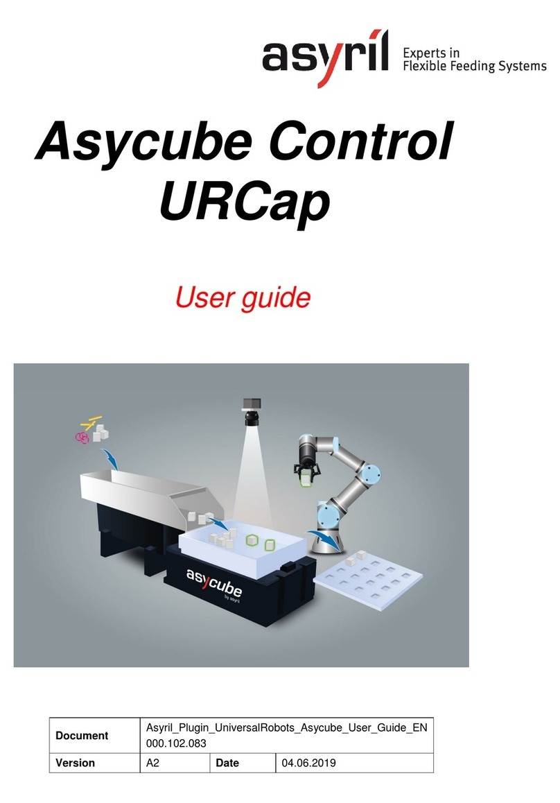 Asyril Asycube Control URCap User manual