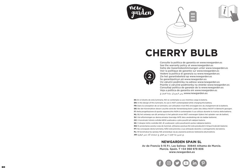 NewGarden CHERRY BULB manual