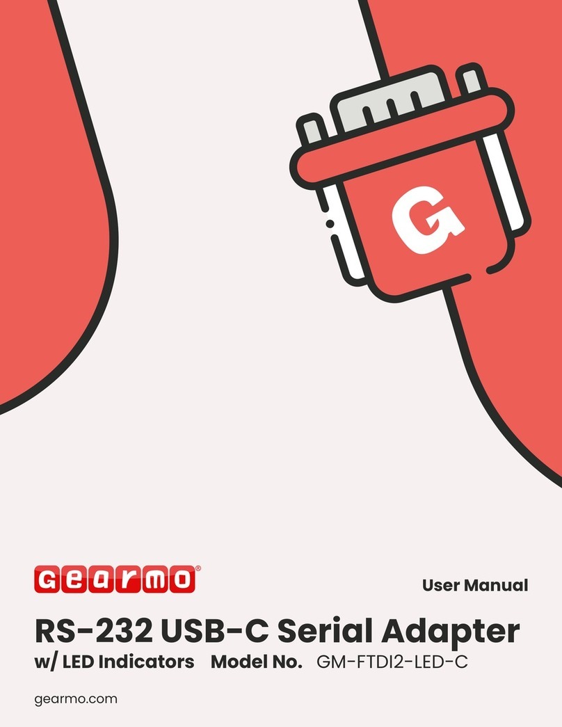 GearMo GM-FTDI2-LED-C user manual