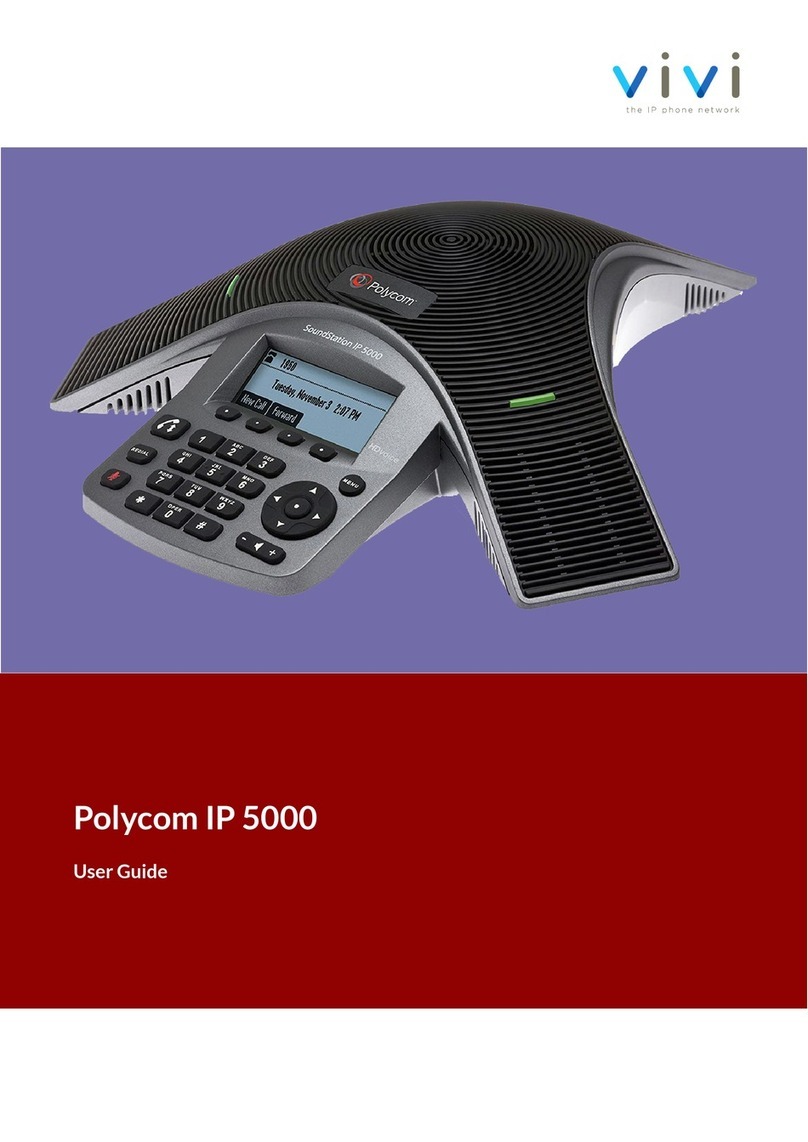 VIVI Polycom IP 5000 user guide