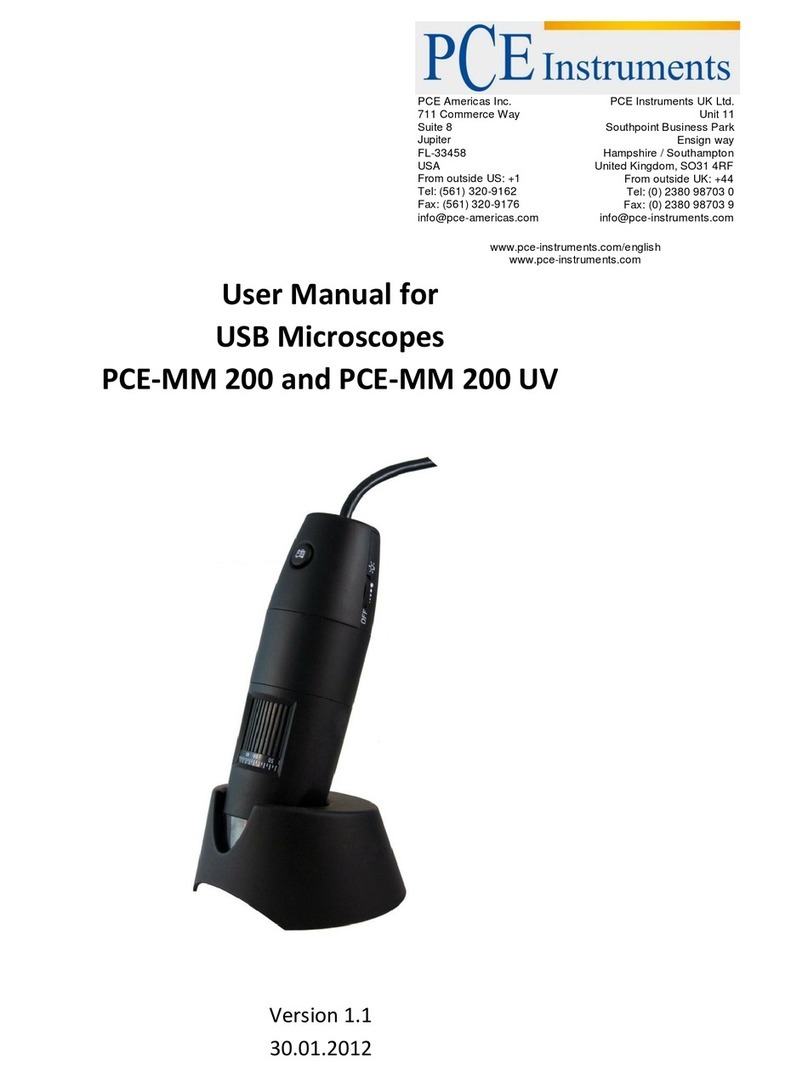 PCE Instruments PCE-MM 200 user manual