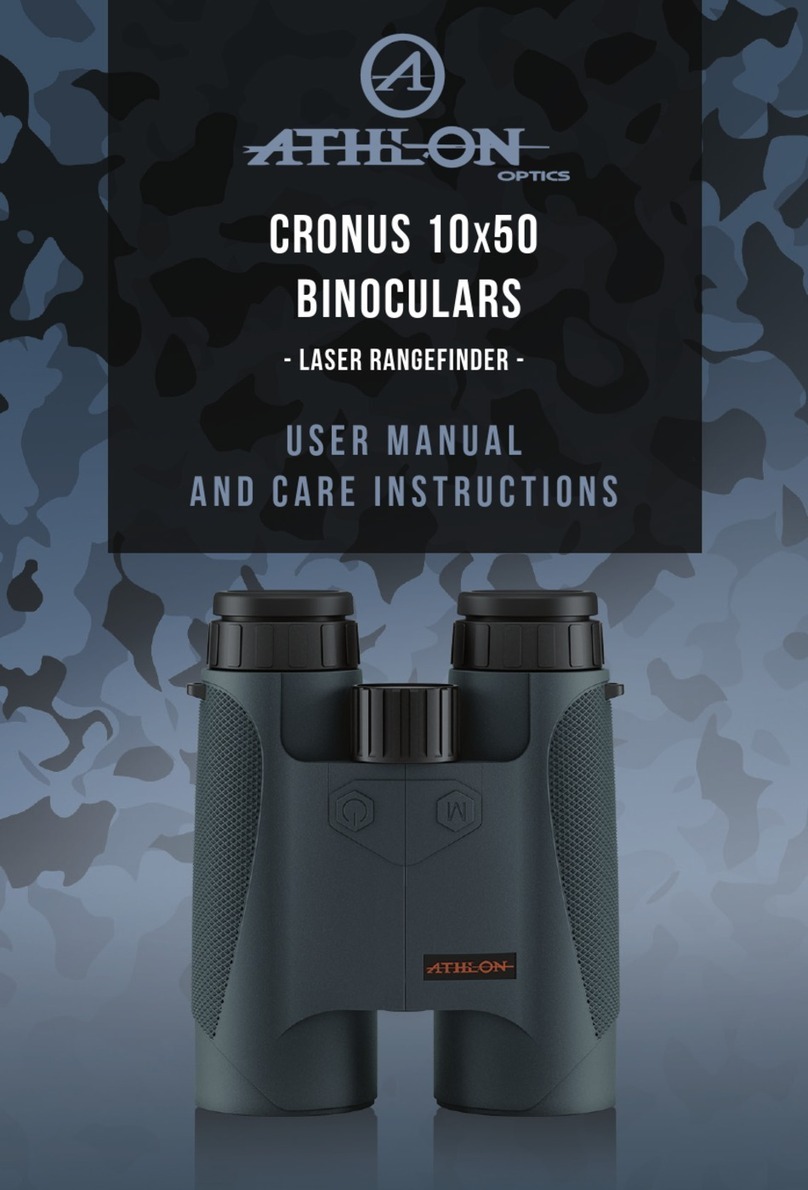 Athlon CRONUS 10x50 User's manual and care instructions