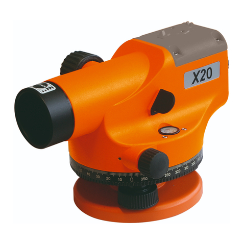 Nedo X-Series operating instructions