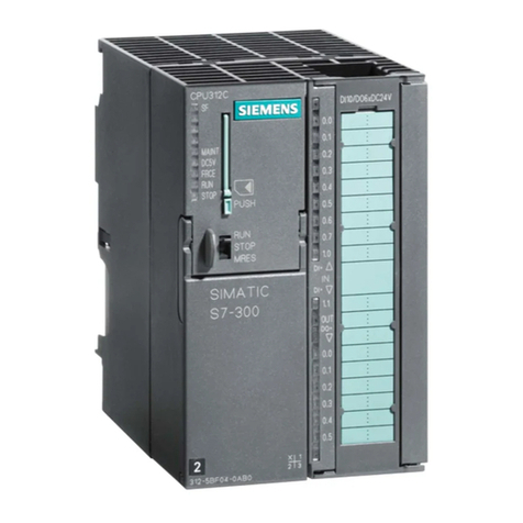 Siemens SIMATIC S7-300 CPU Data: CPU 315-T-2 DP User manual