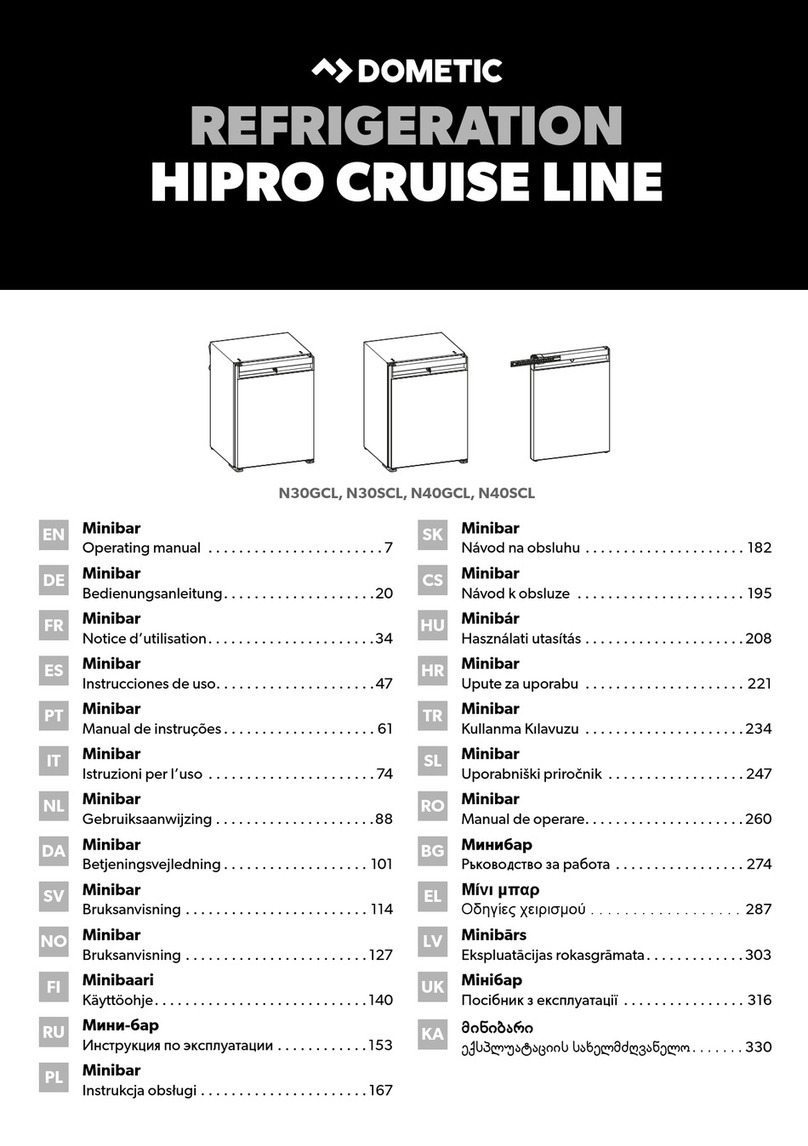 Dometic HIPRO CRUISE N30GCL operating manual