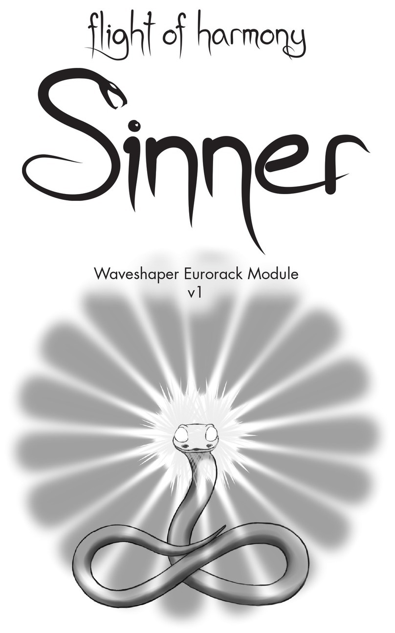 flight of harmony Sinner User manual