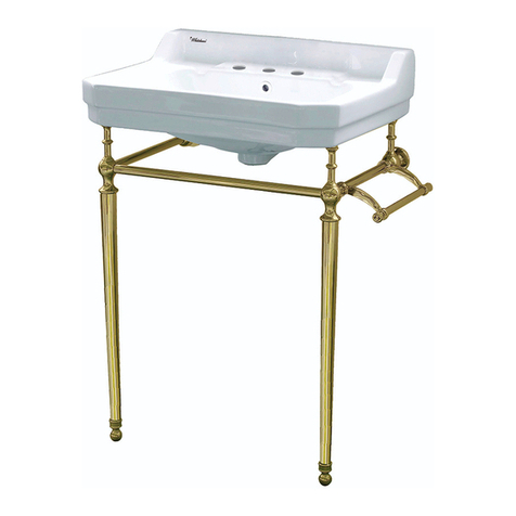 Whitehaus WHV024L-L33 Product Assembly Whitehaus WHV024L-L33 Product Assembly