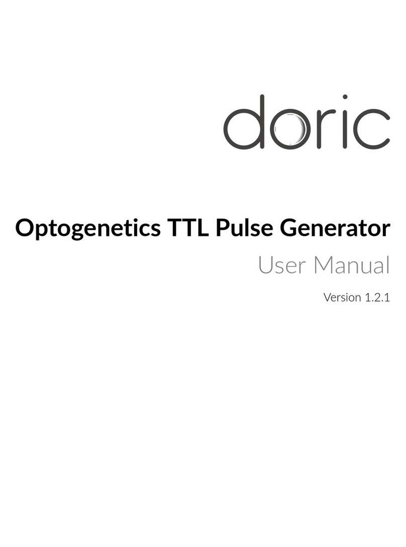 DORIC OTPG 4 user manual
