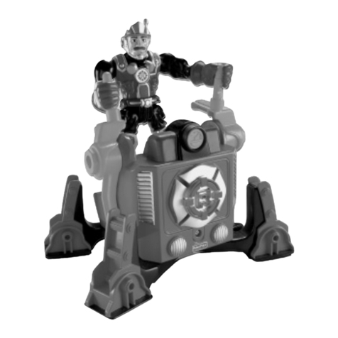 Fisher-Price RESCUE HEROES ACTION TRACKERS BILLY BLAZES WITH FIRE... instructions