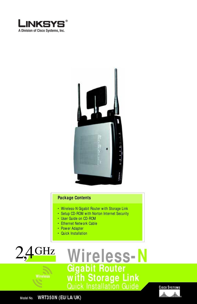 Cisco WRT350N User manual