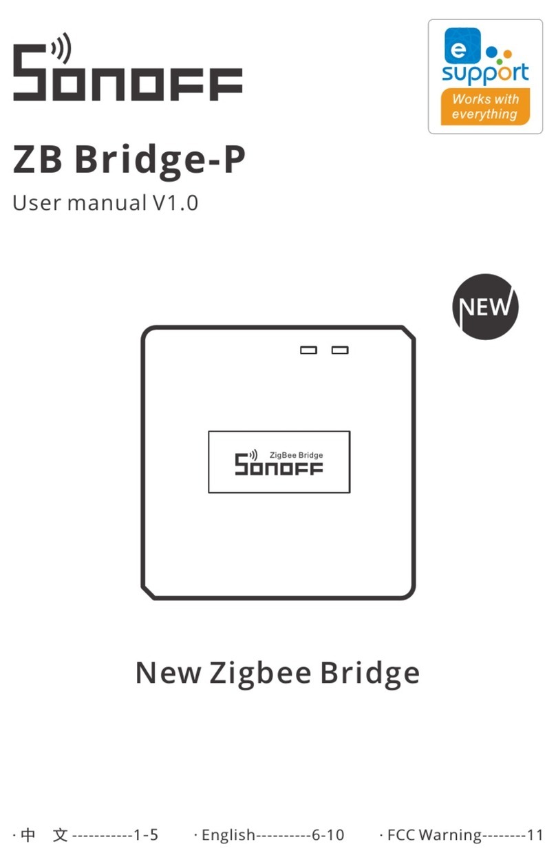 Sonoff ZB Bridge-P user manual
